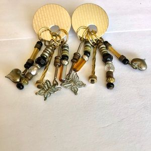 Authentic Vintage Retro Earrings